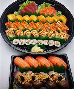 Salmon & tuna sushi BOX 48 stuks
